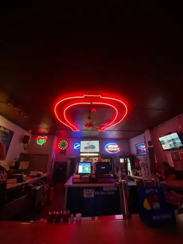 Red neon dreams and late-night scenes.